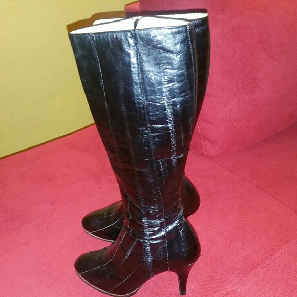 Vintage eel skin  Boot - Picture 2 of 3